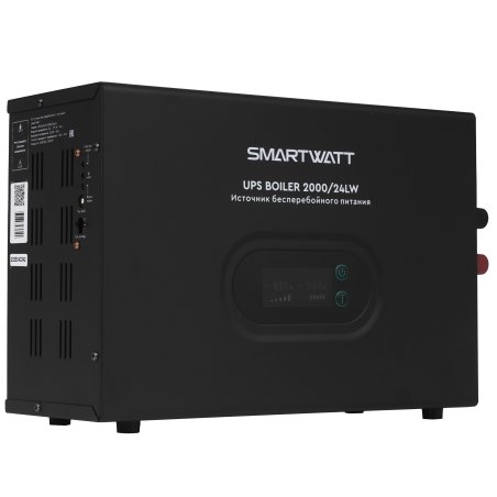 Источник бесперебойного питания Smartwatt Boiler 2000/24LW 1200Вт 2000ВА черный