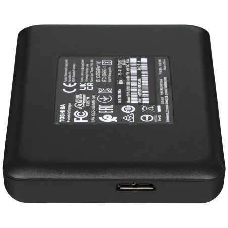 Внешний HDD 2.5" Toshiba Canvio Basics, 1TB, USB 3.2 Gen 1 Type-A, 5400 rpm, черный (аналог HDTb410EK3AA)