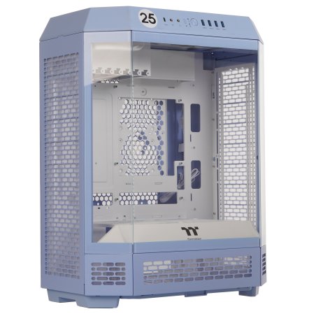 Компьютерный корпус Thermaltake The Tower 600 Hydrangea голубой без БП ATX 13x120мм 9x140мм 4xUSB3.0 audio bott PSU