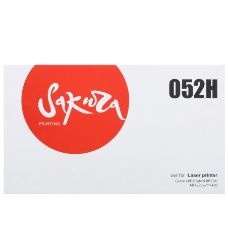 Картридж лазерный Sakura CRG052 для Canon i-SENSYS LBP212/ 214/ 215, i-SENSYS MF421/ 426/ 428/ 429, черный, 3 100 к.