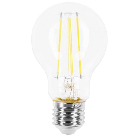 Лампа cветодиодная Gauss Filament А60 12W 1250lm 4100К Е27 LED 1/10/40