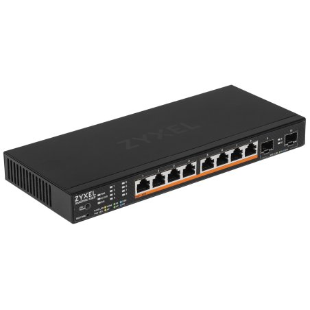 Коммутатор Zyxel XMG1915-10EP-EU0101F (L2+) 8x2.5Gbит/с 2SFP+ 8PoE++ 130W управляемый