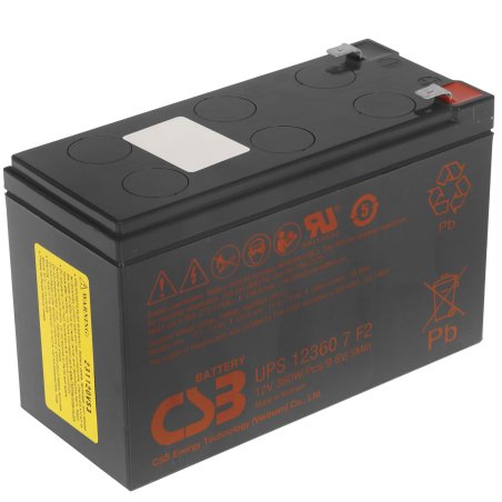Батарея CSB UPS 123607 (12V, 7.5Ah)