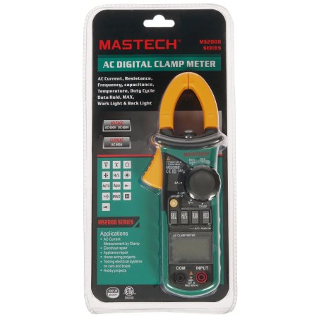 Токовые клещи MS2008B MASTECH