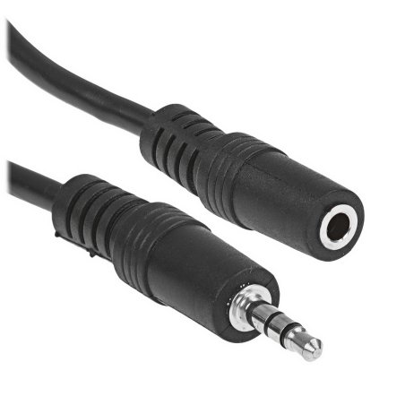 Кабель PERFEO Jack 3.5 мм вилка - Jack 3.5 мм розетка, длина 10 м. (J2204)