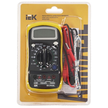 Мультиметр IEK Master MAS838Lцифровой