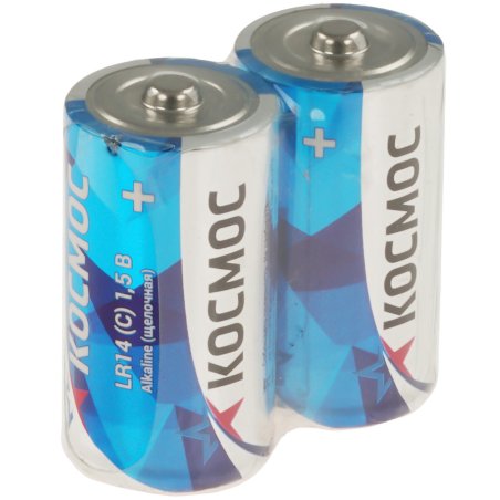 Элемент питания LR14 (уп.2шт) Космос KOCLR14MAX2S
