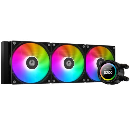 Жидкостная система охлаждения для процессора ID-COOLING SL360 XE черный 120мм алюминий+медь 1800rpm 30db 4-pin 350W