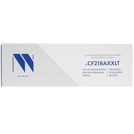 Картридж лазерный NVPrint совместимый NV-CF218AXXLT для HP LaserJet Pro M104a/M104w/M132a/M132fn/M132fw/M132nw (5000k)