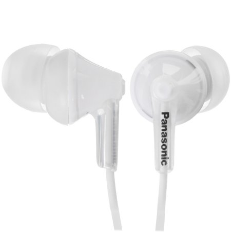 Наушники вкладыши Panasonic RP-HJE125E-W 1.1м белый проводные (в ушной раковине)