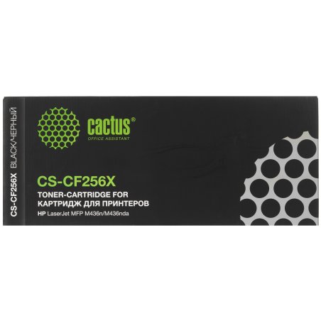 Картридж лазерный Cactus CS-CF256X черный (13700 стр.) для HP LJ MFP M436n/M436nda