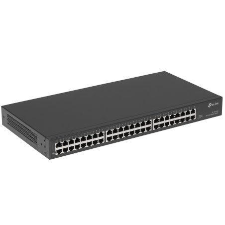 Сетевой коммутатор TP-Link SMB TL-SG1048 Коммутатор 48-port Gigabit Switch, 1U 19-inch rack-mountable steel case
