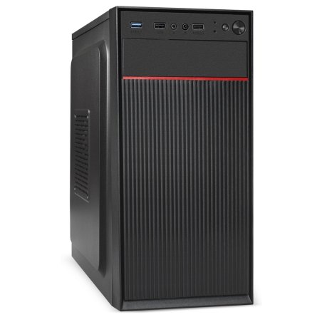 Компьютерный корпус Minitower ExeGate BAA-113U (mATX, без БП, 2*USB+1*USB 3.0, аудио, черный)