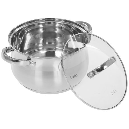 Кастрюля LARA СИМФОНИЯ LR02-462 3.9л, 20x12,5см,