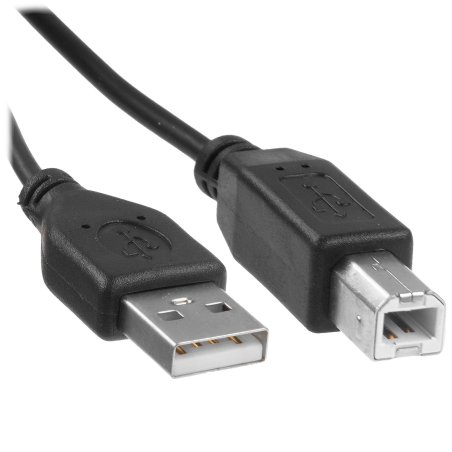 Кабель Гарнизон Кабель USB 2.0, AM/BM, 1.8м, пакет (GCC-USB2-AMBM-1.8M)
