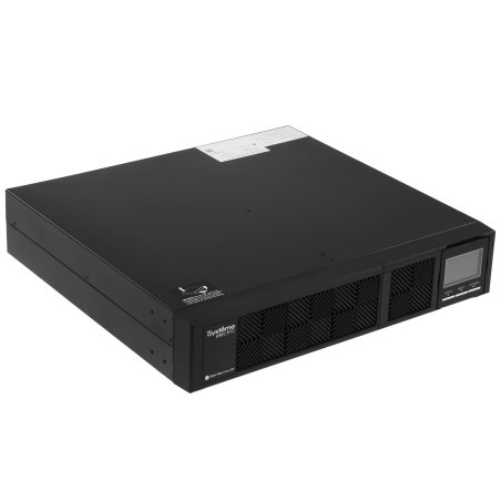 Источник бесперебойного питания Systeme Electriс Smart-Save Online SRV, 1000VA/900W, On-Line, Rack 2U(Tower convertible), LCD, Out: 6xC13, SNMP Intelligent Slot, USB, RS-232