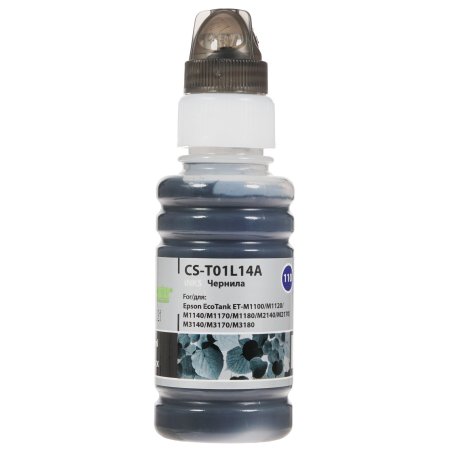 Чернила Cactus CS-T01L14A черный70мл для Epson M1100/M1120/M1170/M2140/M2170