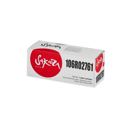 Картридж лазерный Sakura 106R02761 для Xerox WorkCentre 6027, WorkCentre 6025, Phaser 6022, Phaser 6020, пурпурный, 1000 к.