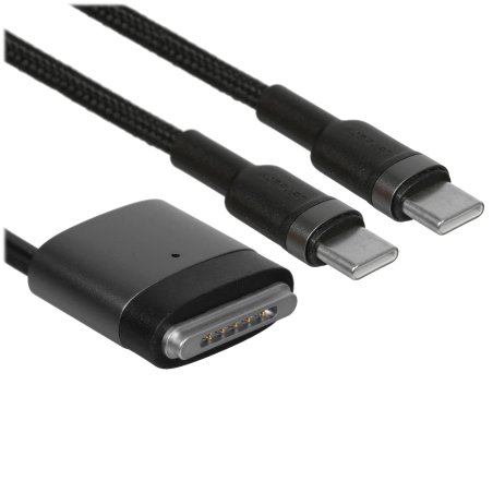 USB кабель Xiaomi 6A Braided USB-C to USB-C Cable 2m белый