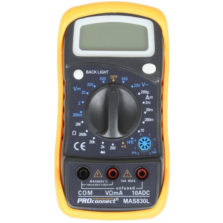 Универсальный мультиметр MAS830L (DT850L) PROconnect 13-3021