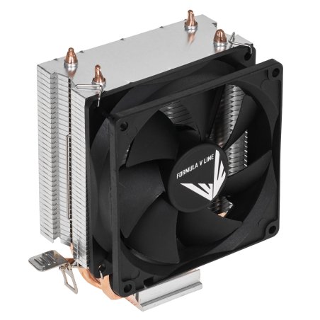 Устройство охлаждения (кулер) Aerocool Formula Ice Boid 2PSDB черный 90мм алюминий+медь 2100rpm 34db 4-pin 90W 135мм