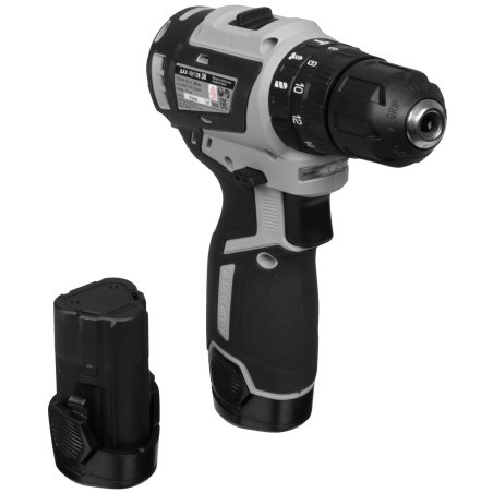 Дрель-шуруповерт аккумуляторная бесщеточная ИНТЕРСКОЛ ДАУ-10/12В 38 МиниМАКС 767.2.2.45 Li-ion, кейс, 2 аккум., 2,5 А·ч, ЗУ