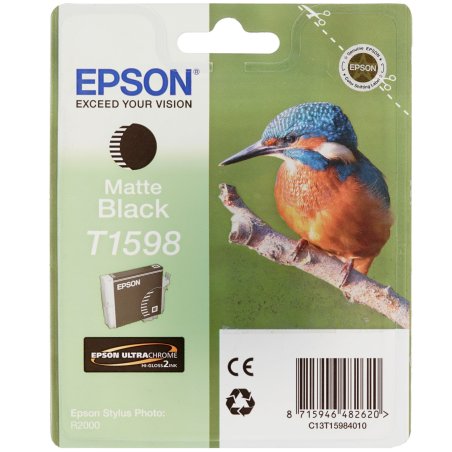 Картридж струйный Epson C13T15984010 черный матовый (850 стр) для Epson St Ph R2000