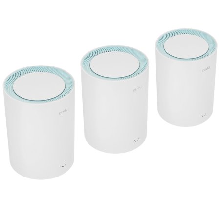 Бесшовный Mesh роутер Cudy M1200(3-Pack) AC1200 10/100BASE-TX белый (упак.:3шт)