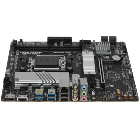 Материнская плата MSI MAG B650M MORTAR WIFI, AM5, AMD B650, 4xDDR5, 6xSATA, 2xM.2, 1xPCI-E 4.0 x16, 1xPCI-E 4.0 x4, 1xHDMI, 1xDP, 1x2.5Gb LAN, 3xUSB 3.2 Gen 2, 4xUSB 3.2 Gen 1, 1xUSB-C 3.2 Gen 2x2, 5x3.5мм аудио, 7.1, Micro-ATX