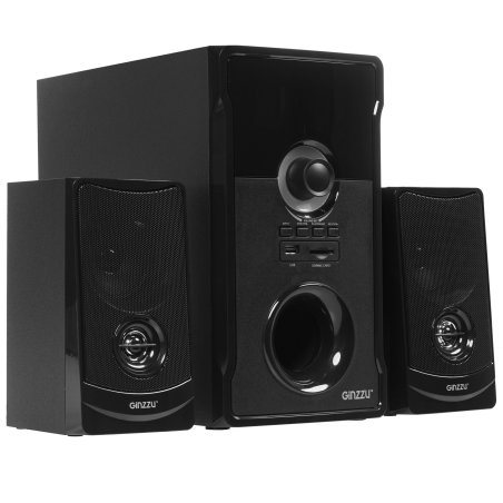 Акустическая система 2.1, 60W/BT/USB/SD/FM/ДУ Ginzzu GM-426