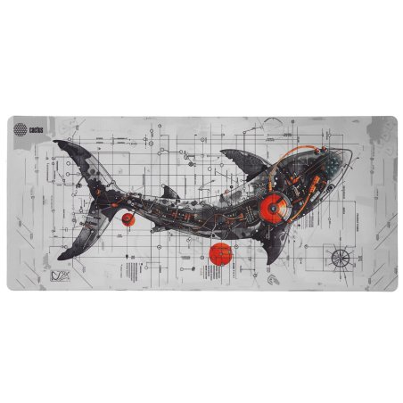 Коврик для мыши Cactus Shark 900x400x4мм (CS-MP-COR03XXL)