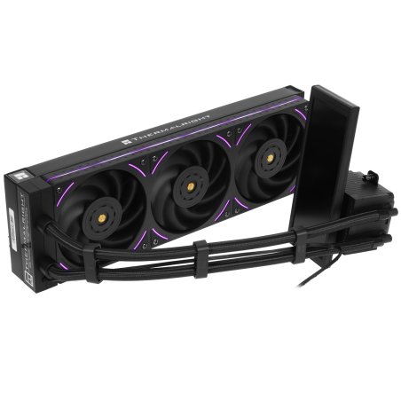 Система жидкостного охлаждения Thermalright Mjolnir Vision 360 ARGB Soc-AM5/AM4/1151/1200/2066/2011/1700 белый 4-pin 27dB Al LCD Ret (M-VISION-360-WH-ARGB)