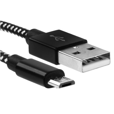 Кабель PERFEO USB2.0 A вилка - Micro USB вилка, черно-белый, длина 3 м (U4802)