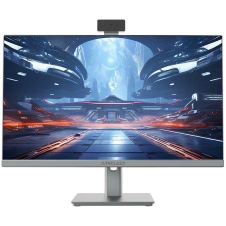 Моноблок Teclast V24 Air 23.8" Full HD i5 12450H (2) 16Gb SSD512Gb UHDG Windows 11 Professional GbitEth WiFi BT 120W Cam серый 1920x1080