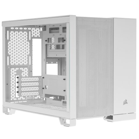 Компьютерный корпус без блока питания Case Corsair 2500D Airflow, Midi-Tower, TG, no fan, 2xUSB-A 3.2, 1xUSB 3.2 Type-C, mATX, mITX черный