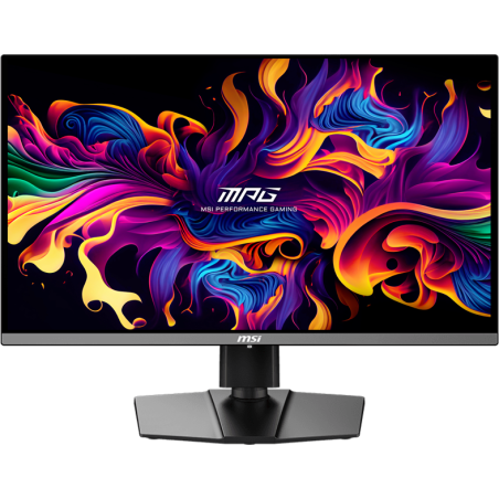Монитор 27" MSI MPG 271QRX QD-OLED 2560x1440, 360 Гц, 0.03 мс, 16:9, 250 кд/м², 2xHDMI 2.1, DP 1.4, USB-C, 3.5 Jack, USB Hub (2x USB 2.0), HDR10, изогнутый экран (1000R), черный