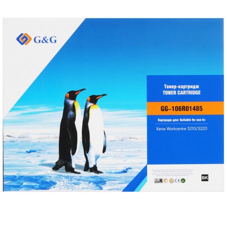 Картридж лазерный G&G GG-106R01485 черный (2000стр.) для Xerox WorkCentre 3210/ 3220