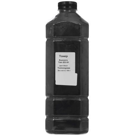 Тонер Tomoegawa  для Kyocera TK-8345, Тип ED-91, Bk, 500 г, канистра