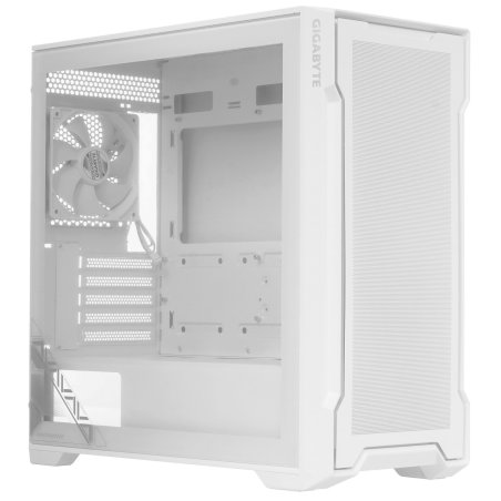 Компьютерный корпус Gigabyte C102W Gb-C102GI белый без БП M-ATX 5x120мм 4x140мм 2xUSB 3.0 audio bott PSU