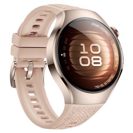 Умные часы HUAWEI Watch 5 Soc-L29L, 1.38" AMOLED, 4G, GPS, IP69, бежевый