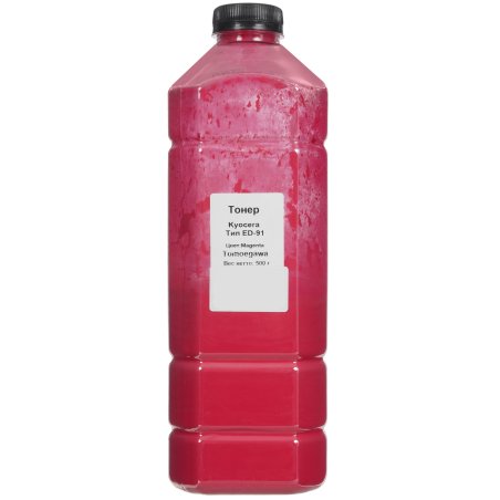 Тонер Tomoegawa  для Kyocera TK-8345, Тип ED-91, M, 500 г, канистра