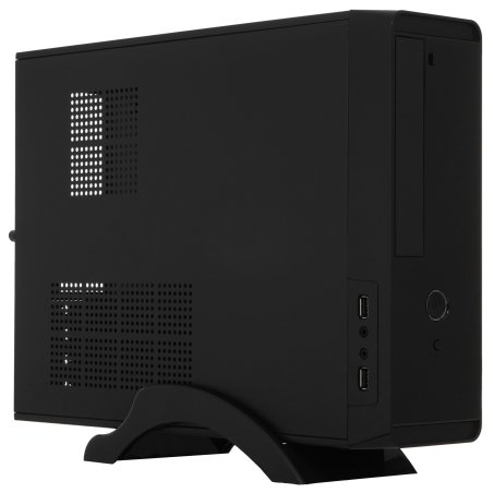 Компьютерный корпус ExeGate EX268702RUS MiniITX ExeGate MI-209 Black, miniITX/mATX, (без БП), 2*USB, Audio
