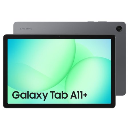 Планшет Samsung Galaxy Tab A11+ BSM-X236B 7300 (2.5) 8C RAM6Gb ROM128Gb 11" TFT 1920x1200 5G Android 15 серый 8Mpix 5Mpix BT WiFi microSD 2Tb 7040mAh
