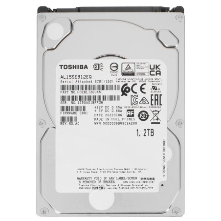 Жесткий диск Toshiba HDD SAS 1.2Tb 2.5" 10K 128Mb