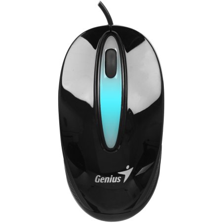 Мышь проводная Genius DX-Mini черный, 1000 dpi, USB, кнопки - 3
