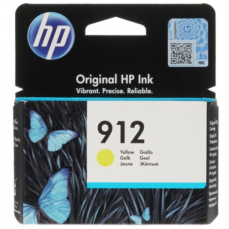 Картридж струйный HP 912 3YL79AE желтый (315стр.) для HP DJ IA OfficeJet 801x/802x