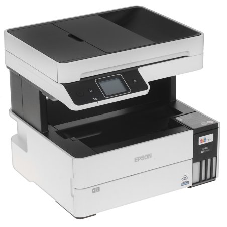 МФУ струйное Epson L6490 (C11CJ88405), A4, цветной, печ. до 17 стр/мин. (ч/б) до 9.5 стр/мин. (цвет), 1200 x 4800 dpi (печать) 1200x2400dpi (скан.), USB, RJ-45, Wi-Fi
