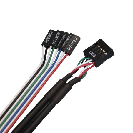 Серверный корпус ExeGate Pro EX284973RUS 2U550-08 (RM 19", высота 2U, глубина 550, БП 500ADS, 2*USB)