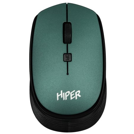 Мышь беспроводная HIPER HOMW-084 зеленый, 1600 dpi, радиоканал, USB, кнопки - 4