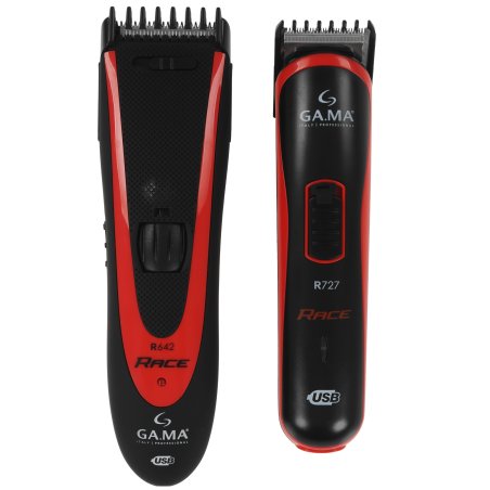 Набор для стрижки GA.MA Машинка R642 - HF + Триммер R727 - HF (GM4782)